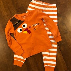 Thanksgiving Turkey Gobble Pajamas